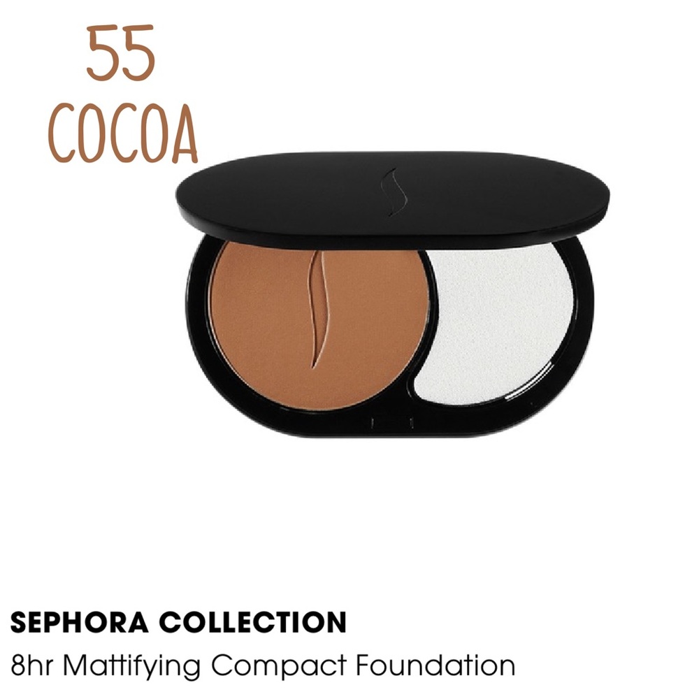 SEPHORA 8HR WEAR MATTIFYING POWDER FOUNDATION ~ 50